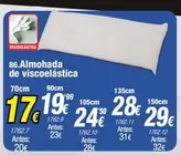 Oferta de Almohada De Viscoelastica por 1719,99€ en Rapimueble