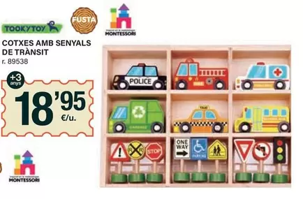 Oferta de Police - Cotxes Amb Senyals De Transit por 18,95€ en BonpreuEsclat