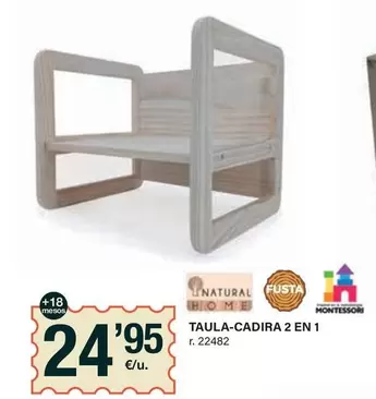 Oferta de Home - Taula-cadina 2 En 1 por 24,95€ en BonpreuEsclat