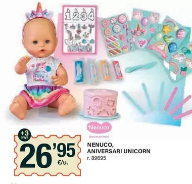 Oferta de Nenuco - Aniversari Unicorn por 26,95€ en BonpreuEsclat