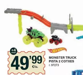 Oferta de Monster - Pista 2 Cotxes por 49,99€ en BonpreuEsclat