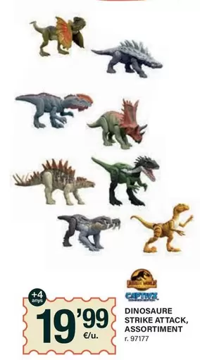 Oferta de Dinosaure Strike Attack, Assortiment por 19,99€ en BonpreuEsclat