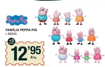 Oferta de Familia Peppa Pig por 12,95€ en BonpreuEsclat