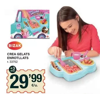 Oferta de Bizak - Crea Gelats Enrotllats por 29,99€ en BonpreuEsclat