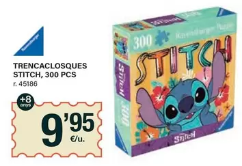 Oferta de Trencaclosques Stitch, 300 Pcs por 9,95€ en BonpreuEsclat