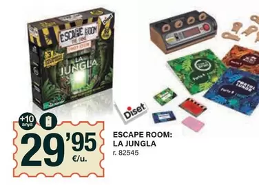 Oferta de Escape -  Room: La Jungla por 29,95€ en BonpreuEsclat