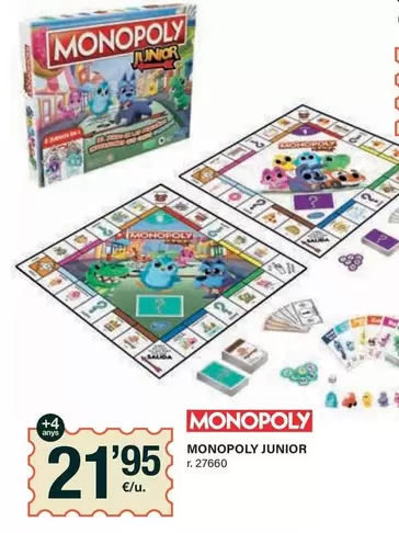 Oferta de Monopoly -  Junior por 21,95€ en BonpreuEsclat