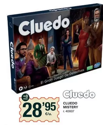 Oferta de Cluedo Mistery por 28,95€ en BonpreuEsclat