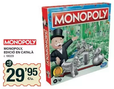 Oferta de Monopoly -  Edicio En Catala por 29,95€ en BonpreuEsclat