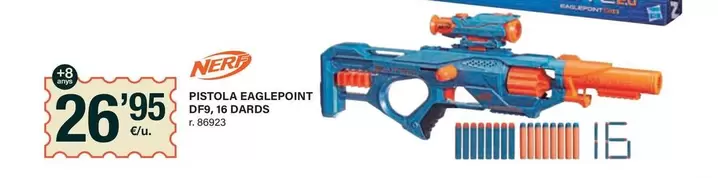 Oferta de Nerf - Pistola E Gagepoint Dfx2 por 26,95€ en BonpreuEsclat