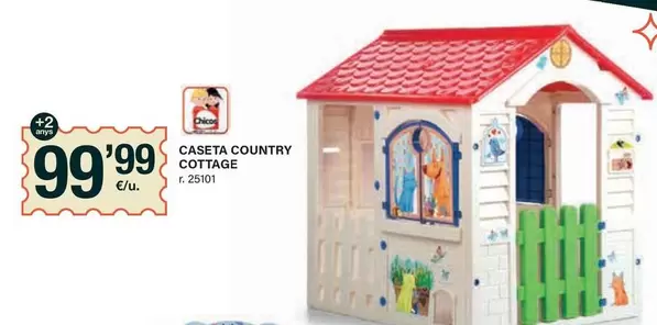 Oferta de Caseta Country Cottage por 99,99€ en BonpreuEsclat