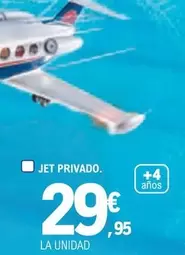 Oferta de Playmobil - Jet Privado por 29,95€ en E.Leclerc