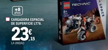 Oferta de LEGO - Cargadora Espacial De Superficie LT78 por 23,15€ en E.Leclerc