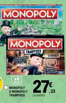 Oferta de Monopoly -  O Tramposo por 27,23€ en E.Leclerc