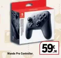 Oferta de Nintendo SWITCH  - Mando Pro Controller por 59,9€ en E.Leclerc