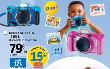 Oferta de Kidizoom Duo Fx 12 En 1 por 79,98€ en E.Leclerc