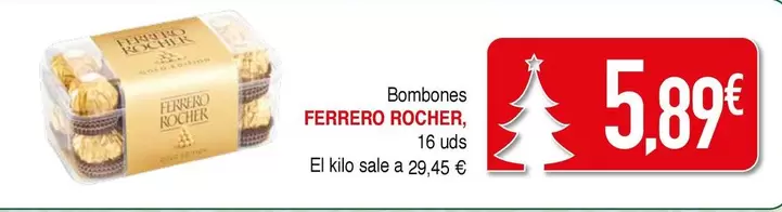 Oferta de Ferrero Rocher - Bombones por 5,89€ en Masymas