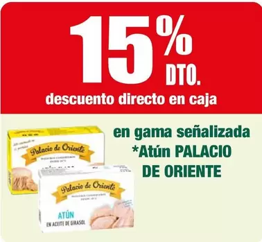 Oferta de Palacio de Oriente - En Gama Señalizada en Masymas