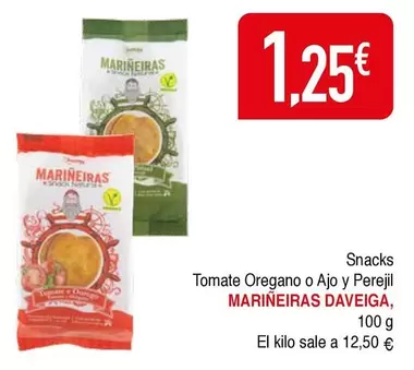 Oferta de Snack - s Tomate Oregano O Ajo Y Perejil por 1,25€ en Masymas