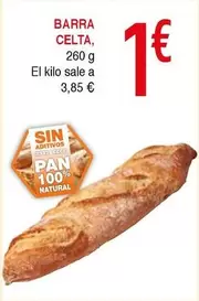 Oferta de Celta - Barra por 1€ en Masymas