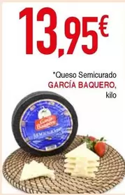 Oferta de García Baquero - Queso Semicurado por 13,95€ en Masymas