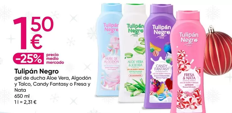 Oferta de Tulipán negro - Gel De Ducha por 1,5€ en Pepco