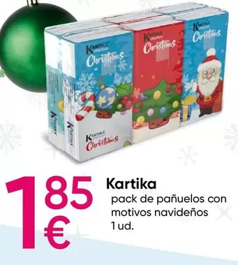 Oferta de Kara - Pack De Panuelos Con Motivos Navidenos por 1,85€ en Pepco