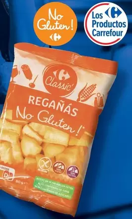 Oferta de Carrefour - Picos O Reganas No Gluten! Classic por 1,5€ en Carrefour