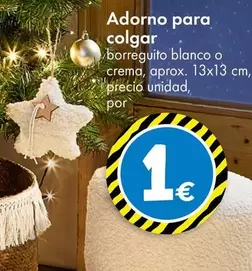 Oferta de Adorno Para Colgar por 1€ en TEDi