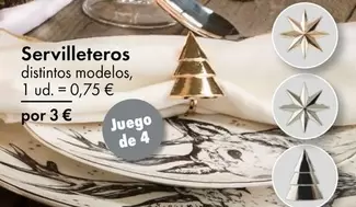 Oferta de Servilleteros por 0,75€ en TEDi