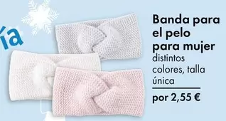 Oferta de Banda Para El Pelo Para Mujer por 2,55€ en TEDi