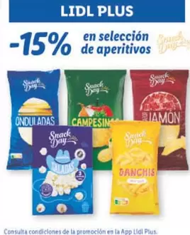 Oferta de Snack Day - Aperitivos en Lidl