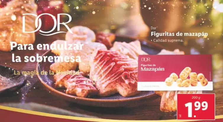 Oferta de Dor - Figuritas De Mazapán por 1,99€ en Lidl