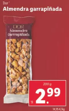 Oferta de Dor - Almendra Garrapiñada por 2,99€ en Lidl