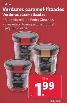 Oferta de Deluxe - Verduras Caramelizadas por 1,99€ en Lidl