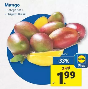 Oferta de Mango por 1,99€ en Lidl