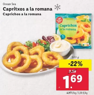 Oferta de Ocean Sea - Caprichos A La Romana por 1,69€ en Lidl