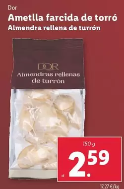 Oferta de Dor - Almendra Rellena De Turrón por 2,59€ en Lidl