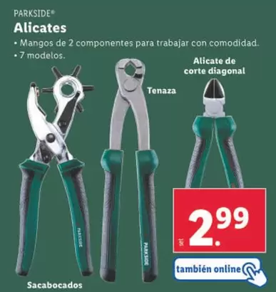 Oferta de Parkside - Alicates  por 2,99€ en Lidl