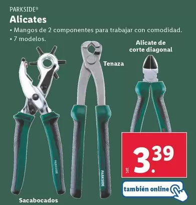 Oferta de Parkside - Alicates por 3,39€ en Lidl