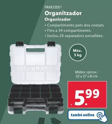 Oferta de Parkside - Organizador  por 5,99€ en Lidl