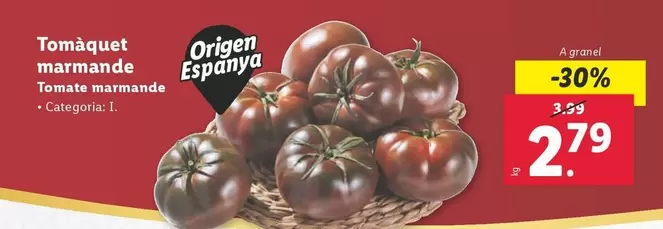 Oferta de Tomate Marmande por 2,79€ en Lidl