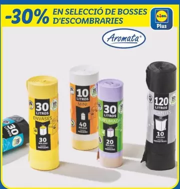 Oferta de Aromata - Bosses D'Escombraries en Lidl