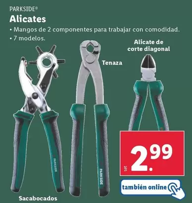 Oferta de Parkside - Alicates por 2,99€ en Lidl