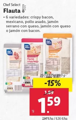 Oferta de Chef Select - Flauta  por 1,59€ en Lidl