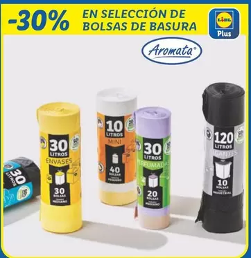 Oferta de Aromata - Bolsas De Basura en Lidl