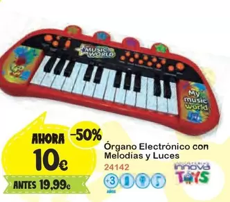 Oferta de My - Megangrógon Electrónico Con Melodias Y Luces por 10€ en Super Juguete