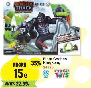 Oferta de Monster - Pista Coches por 15€ en Super Juguete