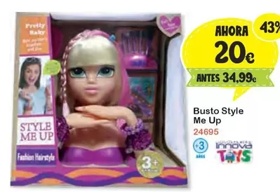 Oferta de Taky - Busto Style Me Up por 20€ en Super Juguete