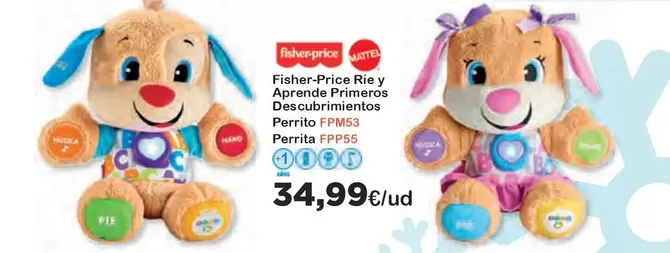 Oferta de Fisher-Price - Pierna Ria Y Aprendo Primaros Descugarrimento por 34,99€ en Super Juguete